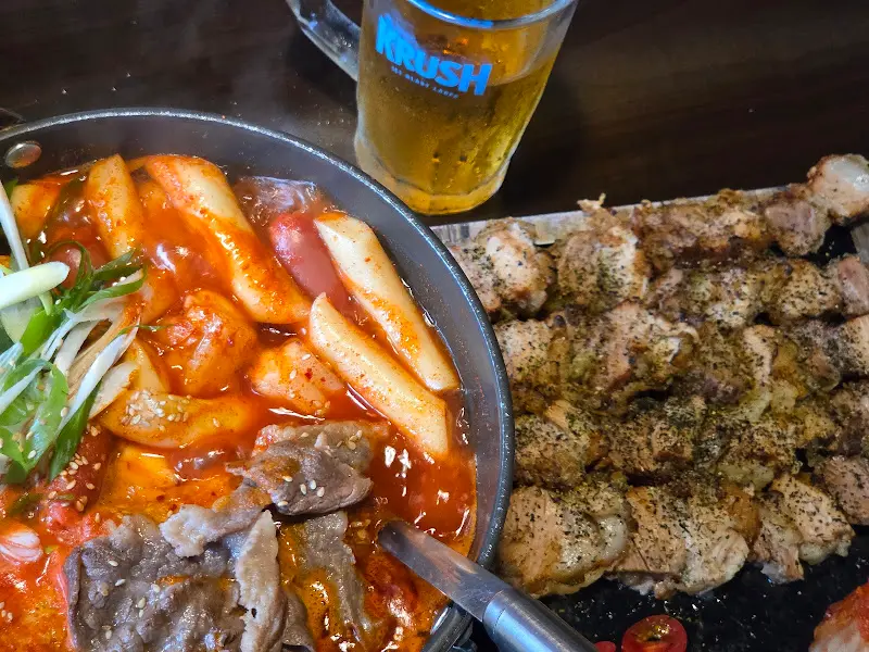 시원한 맥주와 맛있는 안주
