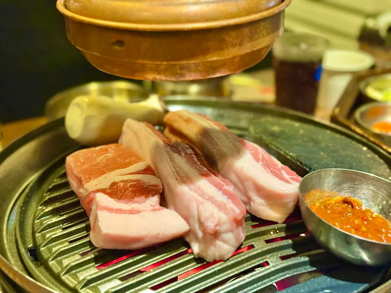 함돈의 삼겹살 비주얼