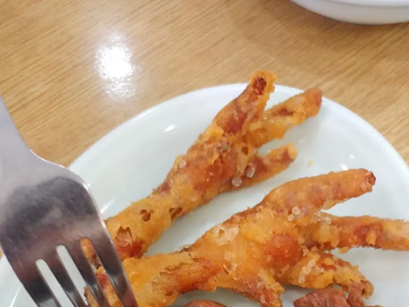 깨끗하게 비워낸 접시. 진짜 맛있었다!