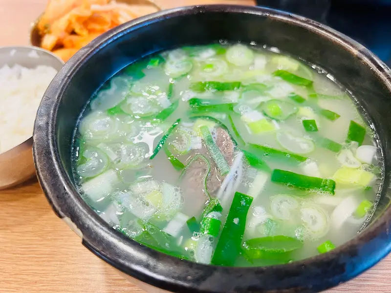 설렁탕 근접샷