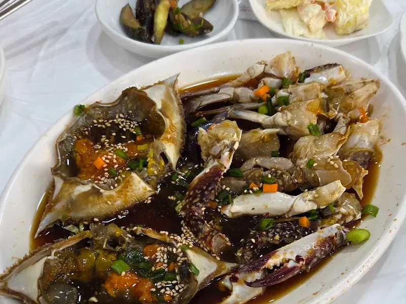 장원꽃게장의 간장게장 클로즈업 사진