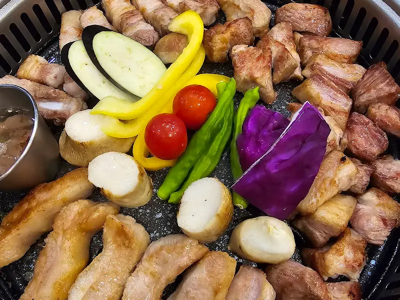 구로돈가 숙성 돼지고기