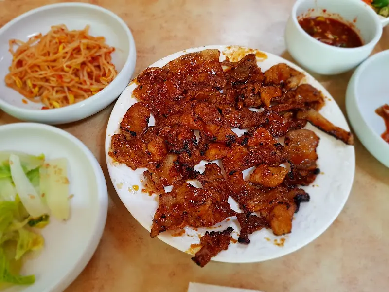 숯불돼지구이 확대 사진
