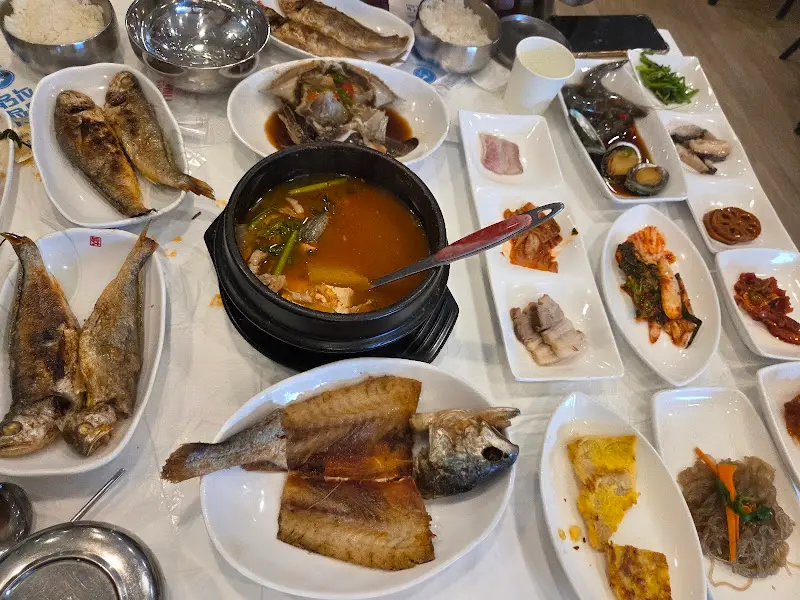 굴비정식 한 상 차림