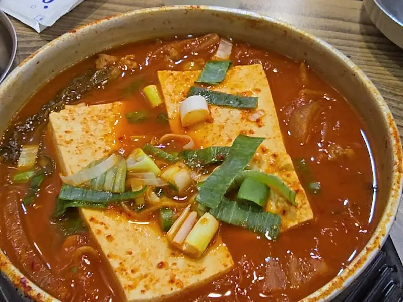 진식당 김치찌개