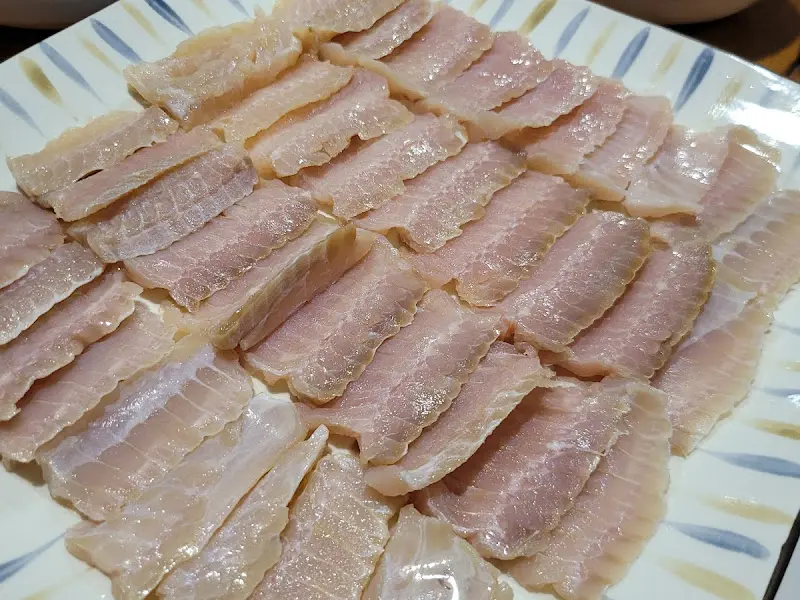 신안홍어무침 홍어회