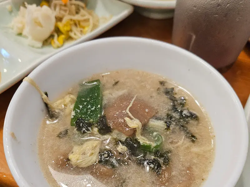 초유지 도토리 수제비