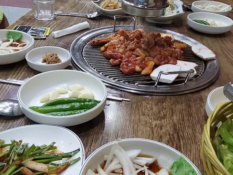 맛있는 오리 구이