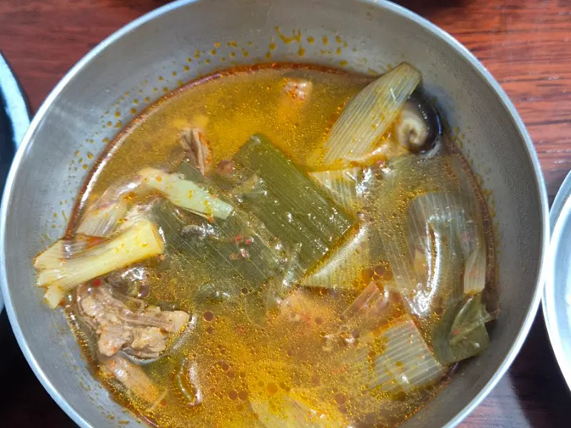 맑은 국물 요리