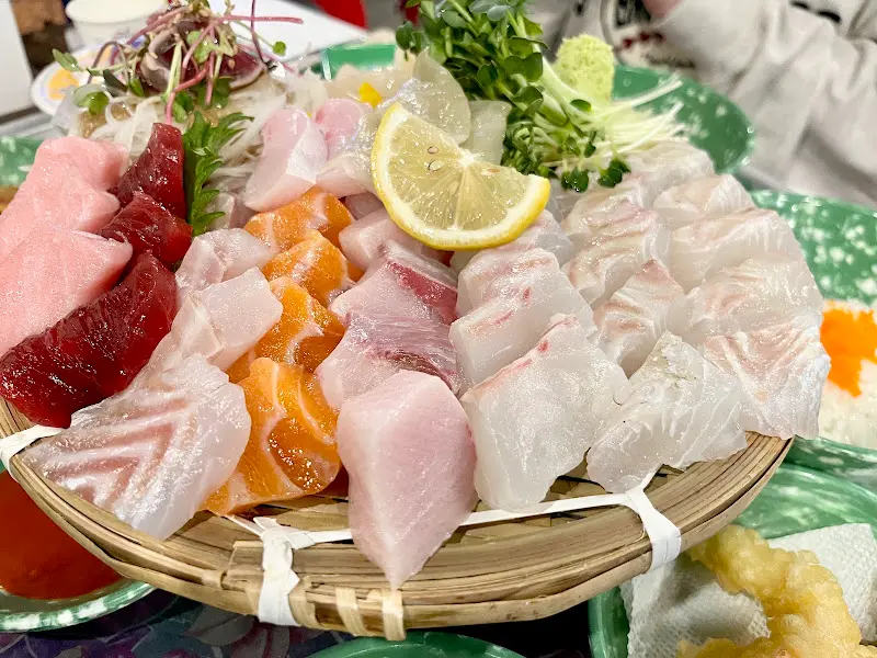 두툼한 숙성회 모듬