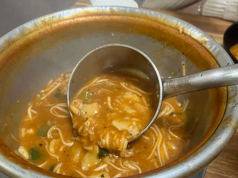 인삼어죽 비주얼