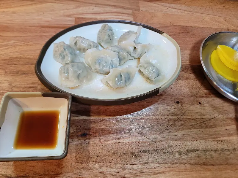 김 메밀 비빔국수