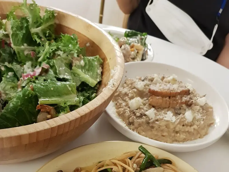 샐러드와 리조또, 파스타