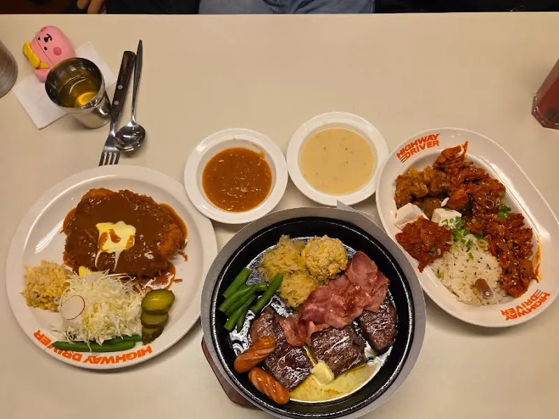 돈까스 제육 정식, 철판 스테이크