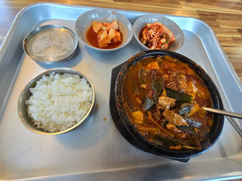 닭개장 한상차림