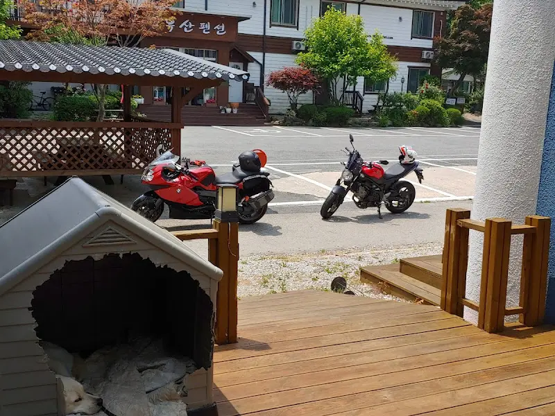 펜션과 함께 운영되는 식당