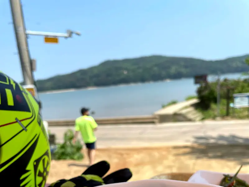 모도 해변 풍경