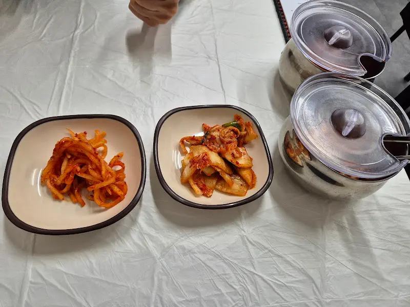 밑반찬 클로즈업