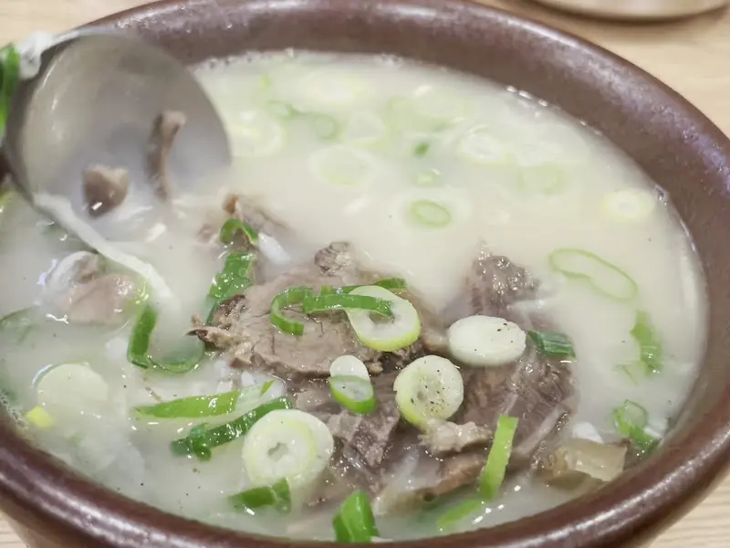 설렁탕 국물