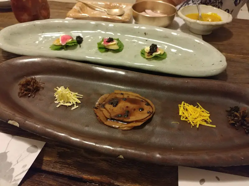 다채로운 한정식 상차림