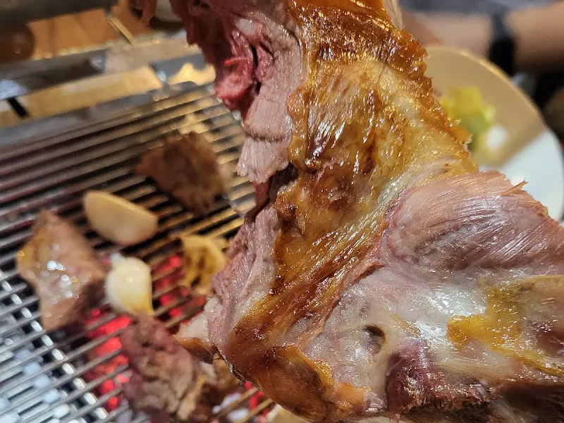 양통다리구이 단면