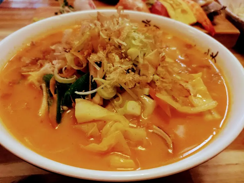 해산물과 야채가 듬뿍 들어간 나가사키 짬뽕