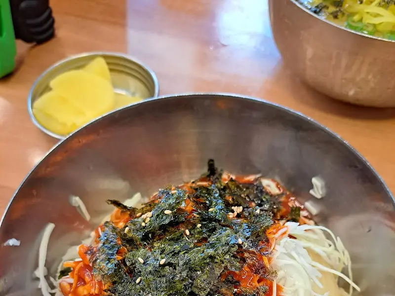 비빔우동의 모습