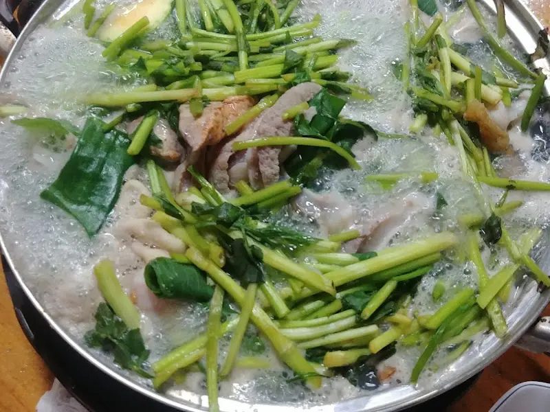 현대물텀벙 메뉴