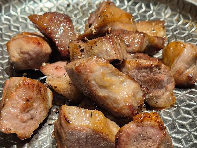 완벽하게 구워져 나온 삼겹살