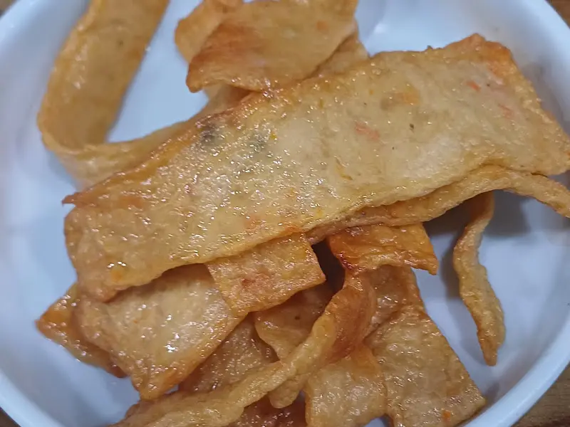 윤기가 흐르는 어묵 볶음