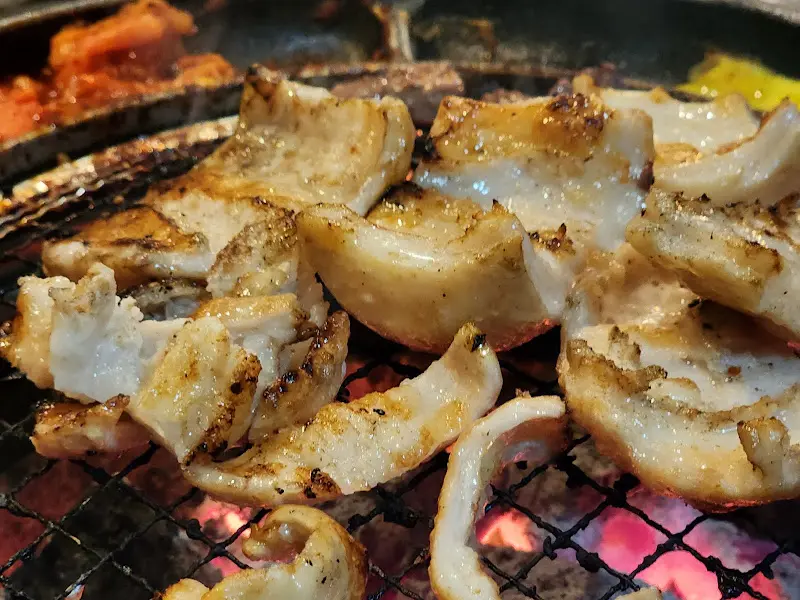 불판 위의 막창