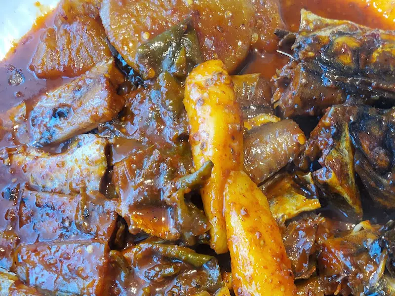 코다리조림 클로즈업