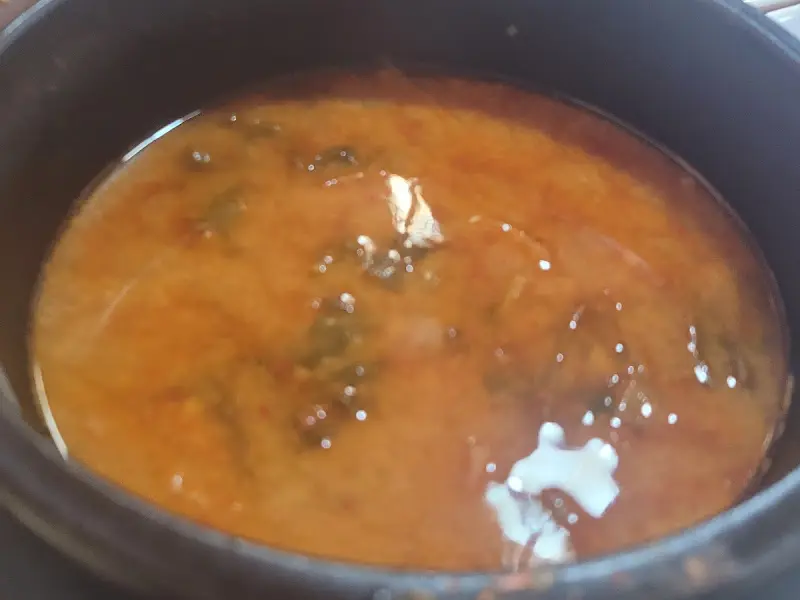 깊고 구수한 된장찌개