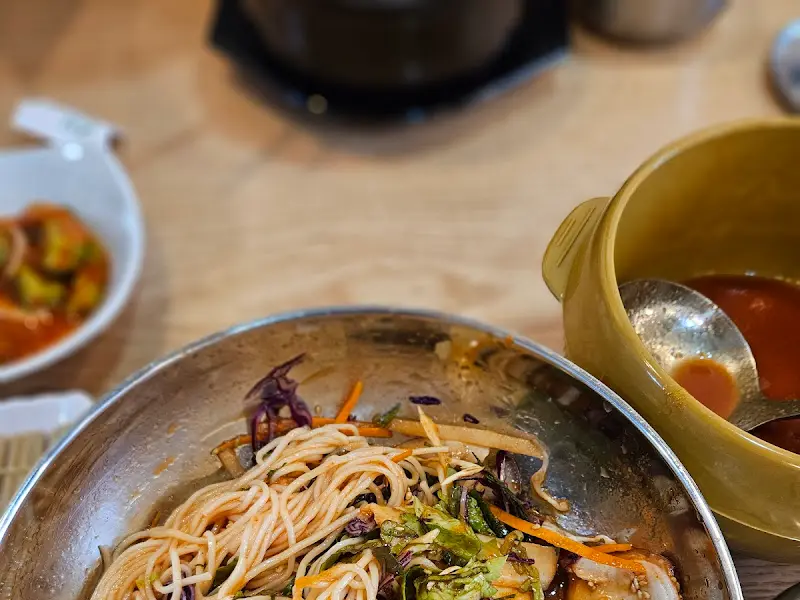 문어물회 근접샷