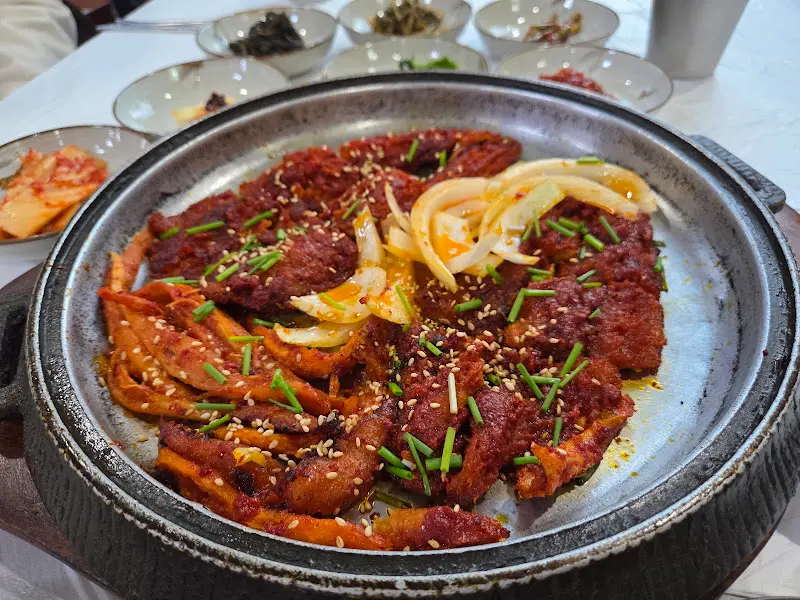 황태구이와 더덕구이의 환상적인 만남