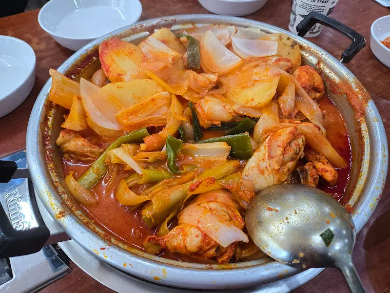 닭볶음탕 근접샷