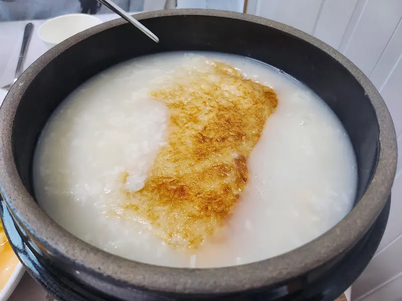 구수한 누룽지죽