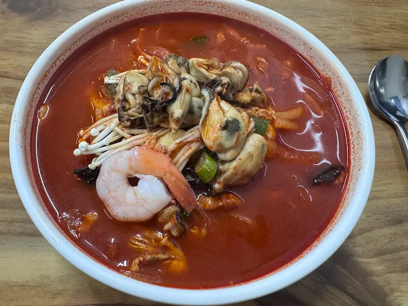 굴짬뽕의 비주얼