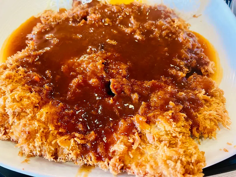 왕돈까스의 압도적인 비주얼