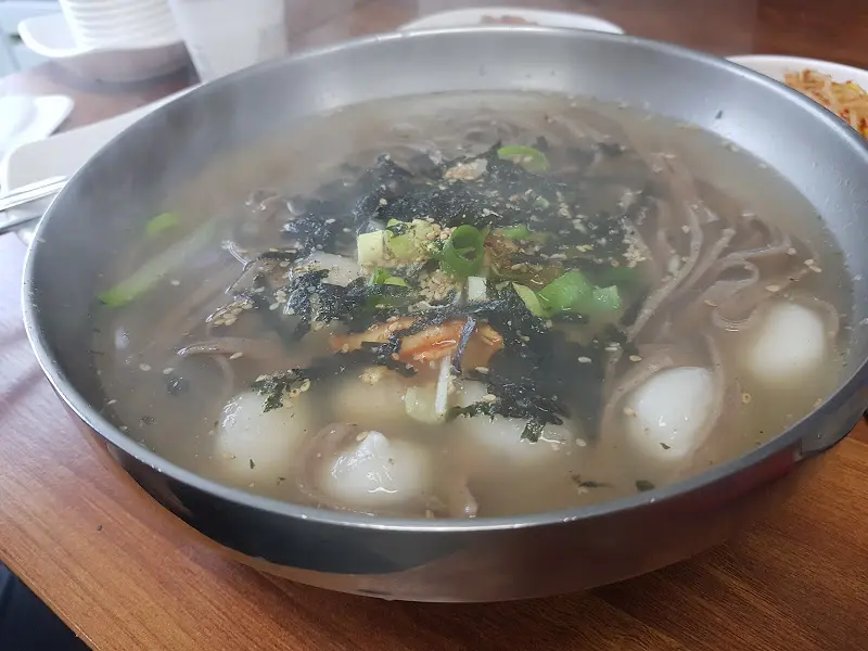 옹심이 칼국수