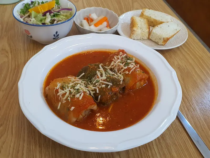 양배추롤 한상차림