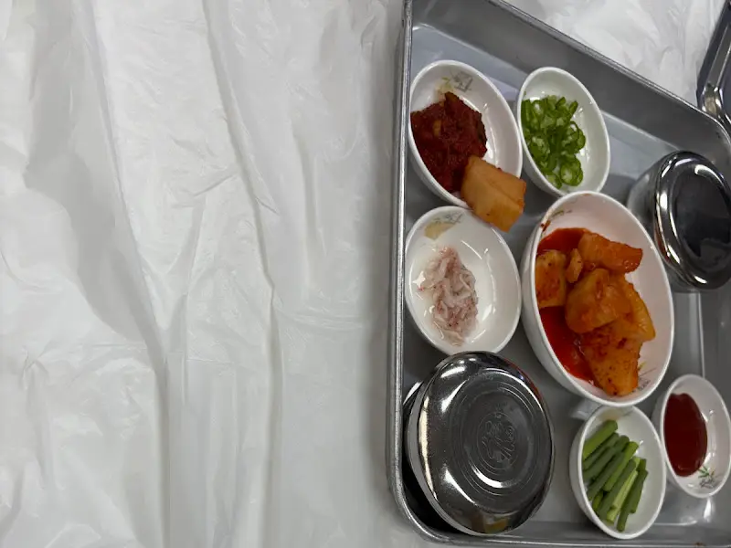 소머리국밥 반찬