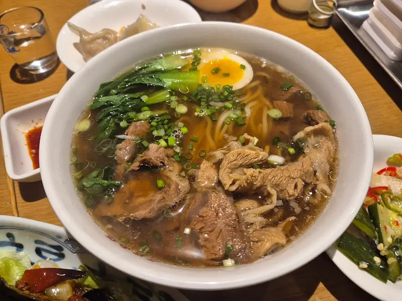 우육면, 수교, 오이소채 한상차림