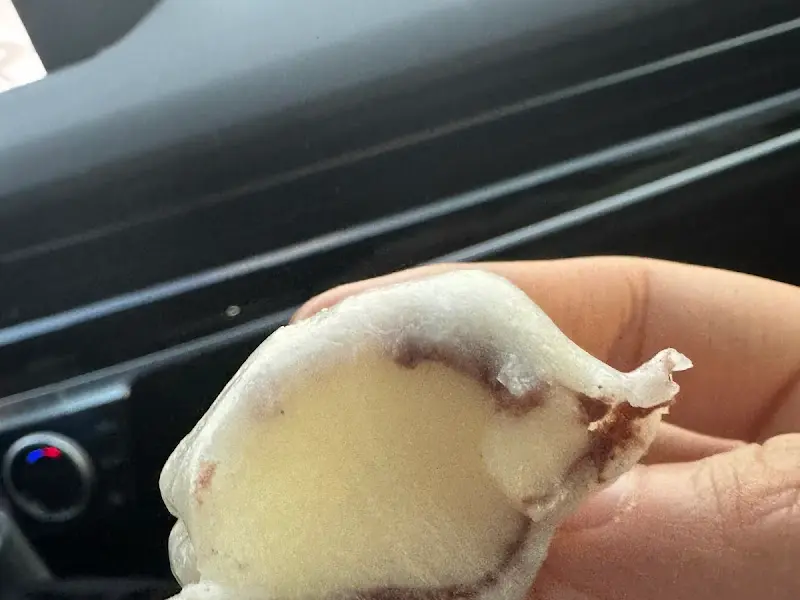 의령부자망개떡 단면