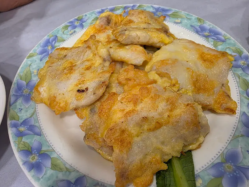 노릇노릇한 민어전