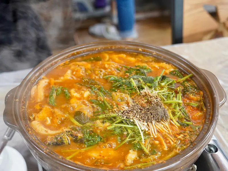 메기매운탕 비주얼