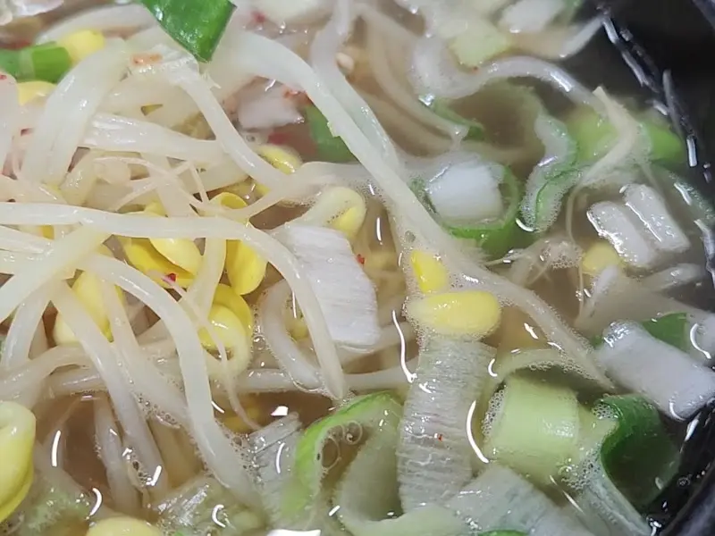 콩나물국밥 상세 사진