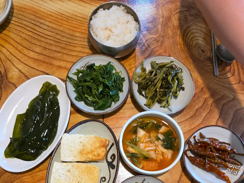 청국장 정식 한상차림