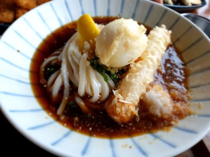 그XX 자작 냉우동 근접샷