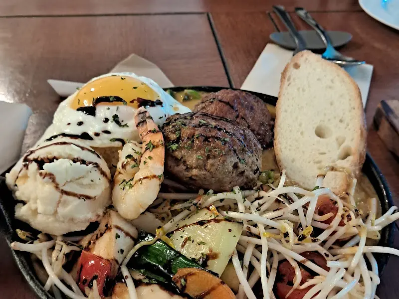 함박 스테이크 정식